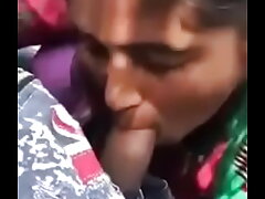 Indian couple sucking.