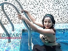 Bhabhi lively swimming screwing membrane blue-blooded 11